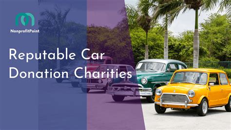 best car donation charities